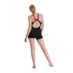 Voorkant -Modekleding 1 delig zwempak voor dames speedo eco h boom splice 1