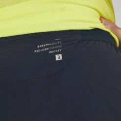 2-in-1 Hardloopshort Voor Heren 20 2-in-1 Hardloopshort Voor Heren -Modekleding 2 in 1 hardloopshort voor heren grijszwart 5