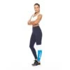 2XU Women's Form Block Hi-Rise Compression Tights - Midnight/ Wit - Maat M