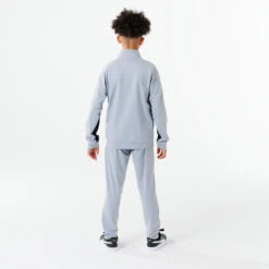 Puma Ademend Trainingspak Voor Kinderen Synthetisch Grijs -Modekleding ademend trainingspak voor kinderen synthetisch grijs 4