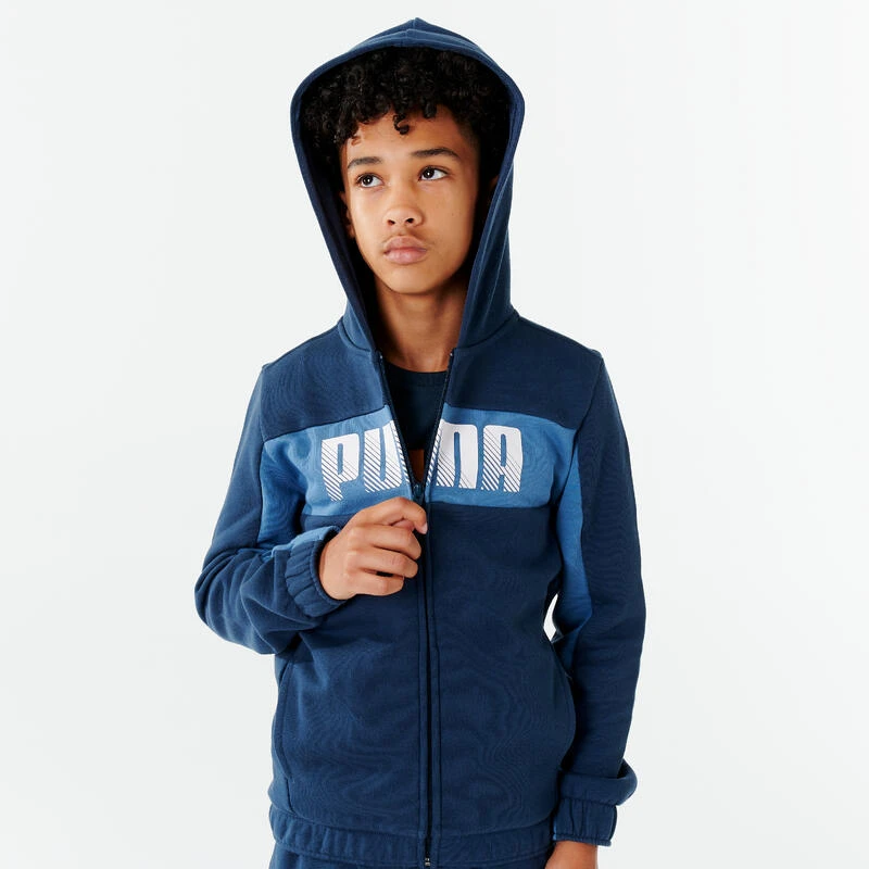 Puma Ademend Trainingspak Voor Kinderen Synthetisch Groen 4 Puma Ademend Trainingspak Voor Kinderen Synthetisch Groen - Afbeelding 2