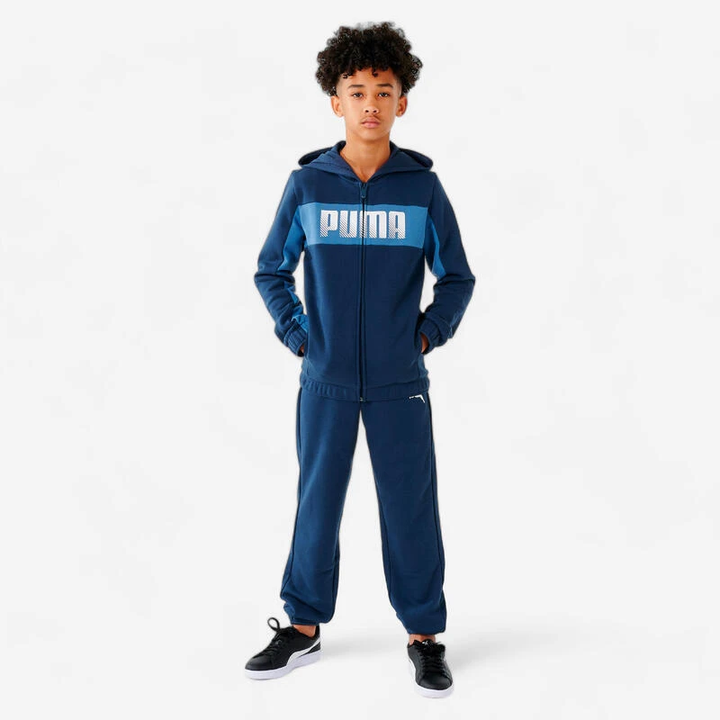 Puma Ademend Trainingspak Voor Kinderen Synthetisch Groen 3 Puma Ademend Trainingspak Voor Kinderen Synthetisch Groen