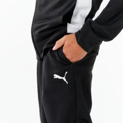 Puma Ademend Trainingspak Voor Kinderen Synthetisch Zwart Wit -Modekleding ademend trainingspak voor kinderen synthetisch zwart wit 3