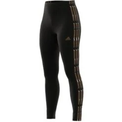 Adidas Essentials 3-Stripes Animal Print Dames Legging -Modekleding adidas essentials 3 stripes animal print dames legging 6