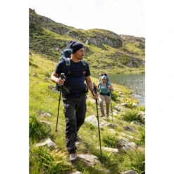 Stevige Afritsbroek Voor Bergtrekking MT100 Heren -Modekleding afritsbare en stevige broek voor bergtrekking heren mt100 11