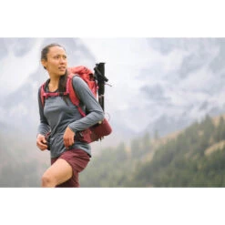 Quechua Afritsbroek Voor Bergwandelen Voor Dames MH550 -Modekleding afritsbroek voor bergwandelen voor dames mh550 bordeaux 14