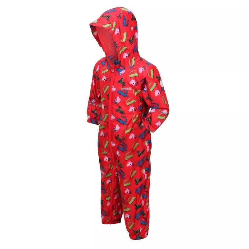 Regatta Baby Pobble Peppa Pig Puddle Suit (Echt Rood) 5 Regatta Baby Pobble Peppa Pig Puddle Suit (Echt Rood) - Afbeelding 3