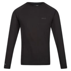 Regatta Bampton Basislaag Fitnesstop Met Lange Mouwen Voor Heren -Modekleding bampton basislaag fitnesstop met lange mouwen voor heren 2