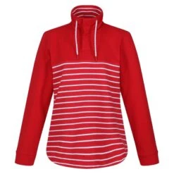Regatta Bayla Wandelfleece Met Halve Knopenlijst Voor Dames -Modekleding bayla wandelfleece met halve knopenlijst voor dames 2