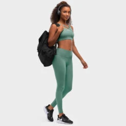 BH High Support Fitness SIROKO Cross Green Asgroen Dames -Modekleding bh high support fitness siroko cross green asgroen dames 3
