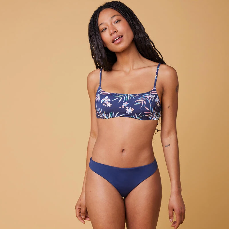 Roxy Bikinitop Voor Dames Floral Blauw 4 Roxy Bikinitop Voor Dames Floral Blauw - Afbeelding 2