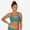 Bikinitopje Voor Zwemmen Dames Lila Symi Groenblauw -Modekleding bikinitopje voor zwemmen dames lila symi groenblauw