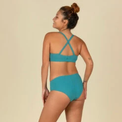 Bikinitopje Voor Zwemmen Dames Lila Symi Groenblauw -Modekleding bikinitopje voor zwemmen dames lila symi groenblauw 3