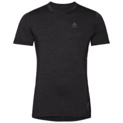 Odlo BL TOP Crew Neck S/s MERINO 130 -Modekleding bl top crew neck ss merino 130 2