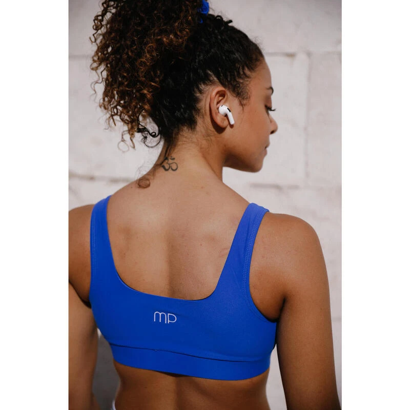 Blauwe Sportbeha 4 Blauwe Sportbeha - Afbeelding 2