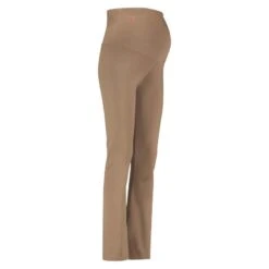 Bliss Prenatale Flared Broek Met Extra Hoge Tailleband- Inca Cacao -Modekleding bliss prenatale flared broek met extra hoge tailleband inca cacao 4
