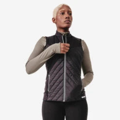 Kalenji Bodywarmer Voor Hardlopen Dames Warm