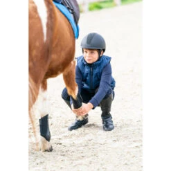 Bodywarmer Voor Ruitersport Kinderen 500 -Modekleding bodywarmer voor ruitersport kinderen 500 blauwmarineblauw 6
