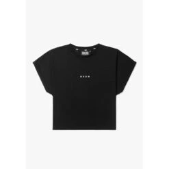 Branded Top Elegant - Zwart - Crop Top Dames - Sport Top Dames -Modekleding branded top elegant zwart crop top dames sport top dames 2