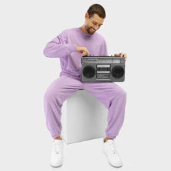 Broek Lifestyle SIROKO Plum Lavendel Heren 10 Broek Lifestyle SIROKO Plum Lavendel Heren -Modekleding broek lifestyle siroko plum lavendel heren 3