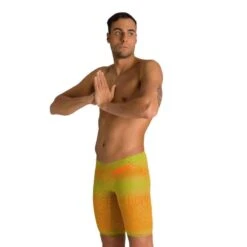 Arena Carbon Air² Zwembroek - Limoen / Oranje -Modekleding carbon air zwembroek limoen oranje 2