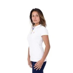 CHIBERTA Polo Met Korte Mouwen Chiberta Lago Dames Golfpolo Wit