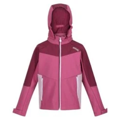Regatta Childrens/Kids Eastcott II Soft Shell Jacket (Violet/Amarant Haze)