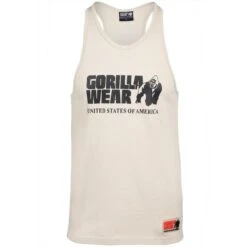 Gorilla Wear Classic Tank Top - Beige -Modekleding classic tank top beige 5