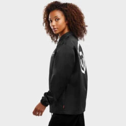 Coach Jas Surf SIROKO Black Moon-W Zwart Dames 9 Coach Jas Surf SIROKO Black Moon-W Zwart Dames -Modekleding coach jas surf siroko black moon w zwart dames 2