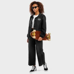 Coach Jas Surf SIROKO Black Moon-W Zwart Dames 10 Coach Jas Surf SIROKO Black Moon-W Zwart Dames -Modekleding coach jas surf siroko black moon w zwart dames 3