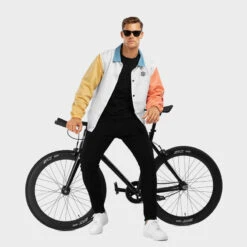 Coach Jas Surf SIROKO Mentawai Wit Heren -Modekleding coach jas surf siroko mentawai wit heren 3