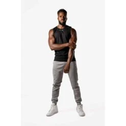 Core Scoop Sleeveless Tee - Fitness - Heren - Zwart -Modekleding core scoop sleeveless tee fitness heren zwart 3