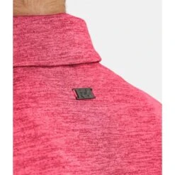 Dames Golfpolo Under Armour Zinger Short Sleeve Pink Shock -Modekleding dames golfpolo under armour zinger short sleeve pink shock 3