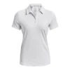 Dames Golfpolo Under Armour Zinger Short Sleeve White Halo Gray 1 Dames Golfpolo Under Armour Zinger Short Sleeve White Halo Gray -Modekleding dames golfpolo under armour zinger short sleeve white halo gray
