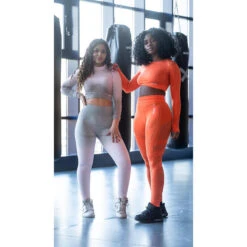 Dames Sport-Top Grey Pink