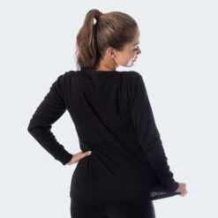 Dames Thermoonderhemd Set Van 3 | Sportonderhemd | Zwart -Modekleding dames thermoonderhemd set van 3 sportonderhemd zwart 4