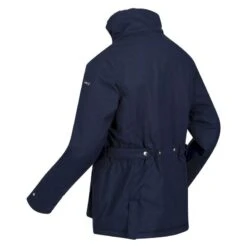 Regatta Dames/Dames Leighton Waterdichte Jas (Marine) -Modekleding damesdames leighton waterdichte jas marine 3