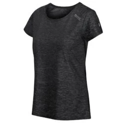 Regatta Dames/dames Limonite V Tshirt (Zwart) -Modekleding damesdames limonite v tshirt zwart 3