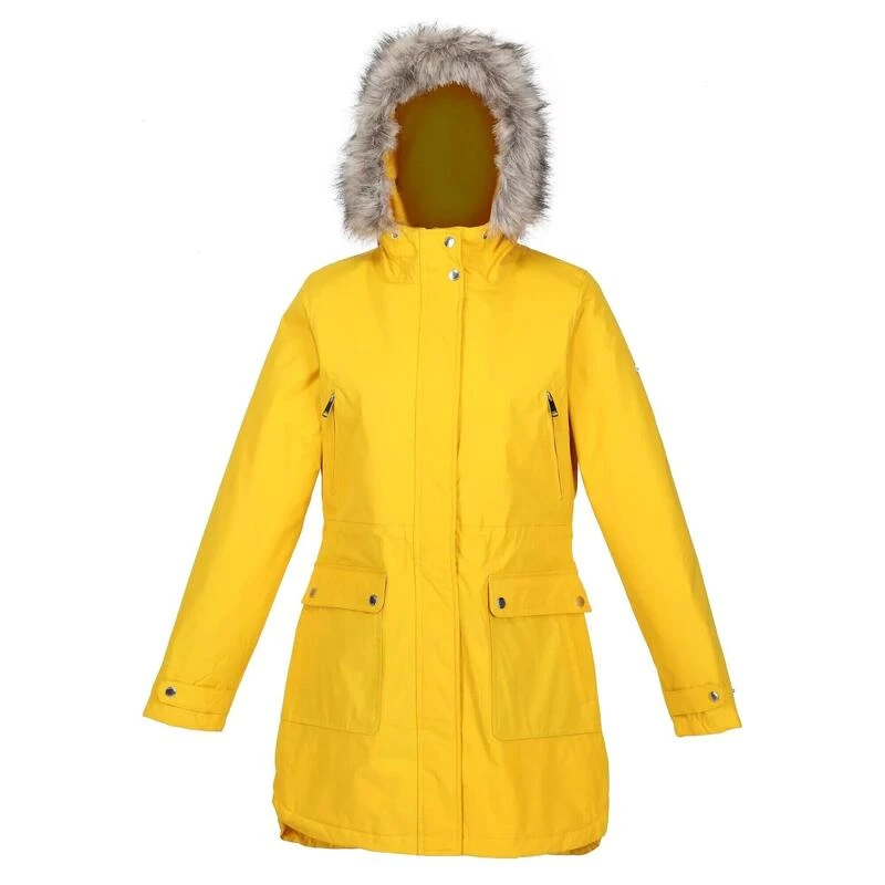 Regatta Dames/Dames Sabinka Parka Met Bontrand (Zwart) 3 Regatta Dames/Dames Sabinka Parka Met Bontrand (Zwart)