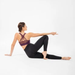 Dameslegging Voor Moderne Dans Dames Zwart Naadloos -Modekleding dameslegging voor moderne dans dames zwart naadloos 3