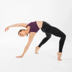 Dameslegging Voor Moderne Dans Dames Zwart Naadloos -Modekleding dameslegging voor moderne dans dames zwart naadloos 5