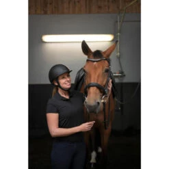 Damespolo Met Korte Mouwen Voor Ruitersport 100 12 Damespolo Met Korte Mouwen Voor Ruitersport 100 -Modekleding damespolo met korte mouwen voor ruitersport 100 zwart 4