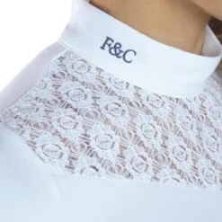 Damespolo Met Lange Mouwen Flags&Cup Cassia -Modekleding damespolo met lange mouwen flags and cup cassia 1