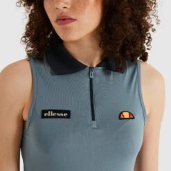 Damespolo Zonder Mouwen Ellesse Poalo -Modekleding damespolo zonder mouwen ellesse poalo 3
