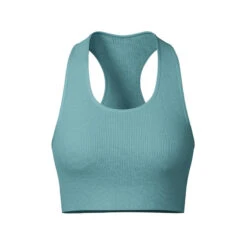 Born Living Yoga Damessporttop Van Naadloze Stof Met Hoge Ondersteuning -Modekleding damessporttop van naadloze stof met hoge ondersteuning 4