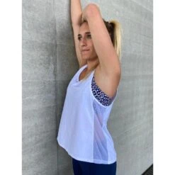 Damestop Les Poulettes Fitness Tulle Blanc 11 Damestop Les Poulettes Fitness Tulle Blanc -Modekleding damestop les poulettes fitness tulle blanc 4