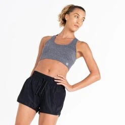 Dare 2b Dont Sweat It Dames Fitness BH - Grijs -Modekleding dont sweat it dames fitness bh grijs 3
