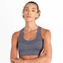 Dare 2b Dont Sweat It Dames Fitness BH - Grijs -Modekleding dont sweat it dames fitness bh grijs 4