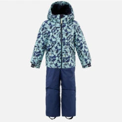 WEDZE Erg Warme En Waterdichte Ski-jas Voor Kinderen 100 Met Motief 15 WEDZE Erg Warme En Waterdichte Ski-jas Voor Kinderen 100 Met Motief -Modekleding erg warme en waterdichte ski jas voor kinderen 100 blauw met motief 5