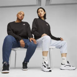 ESS+ Sweatshirt Voor Dames PUMA -Modekleding ess sweatshirt voor dames puma 1